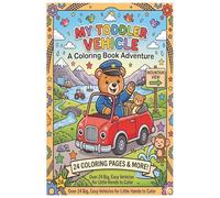 toddler vehicle coloring book: toddler vehicle coloring book | 24 pages | different vehicles | beautiful scenery | big pictures | easy to color| color book| 6x9 |
