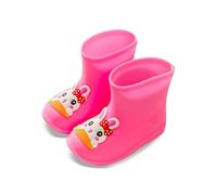 Toddler Water Shoes Boys Girls Unisex Comfortable Lightweight Rain Boots Non-Slip Outdoor Walking Puddle Jumping Wellies with Soft 3D Animal Design for UK Kids 110 120 130 150 160 170 XXL XXXL XXXXL