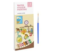 Toddler Watercolor Painting Book | Watercolor Books Paint Pads for Boys | Coloring Book Set for Boys, Girls, Kids, Toddler