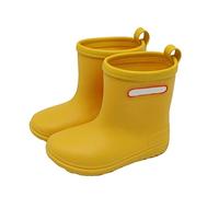 Toddler Wellies, Breathable rain Boots Rain Boots for Kids Boys Wellies Cute Design Spring & Summer for Baby, Little Kid, Big Kid Yellow