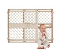 Toddleroo by North States - Supergate Ergo Baby Gate: Plastic Baby Gate for Stairs & Doorways - Adjustable Indoor Safety Gate - Made in USA - 26 to 42 Inches Wide - 26 Inches Tall - Sand