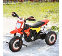 Toddlers 3-Wheel PP Ride On Pedal Trike Red