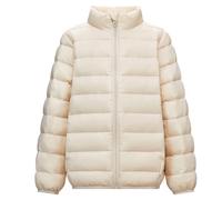 Toddlers Coats for Kids Warm and Soft Fall Winter Coat Jacket Girl Toddler Puffer Jacket (Beige, 9-10 Years)
