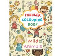 Toddlers Colouring Book - Wild Animals