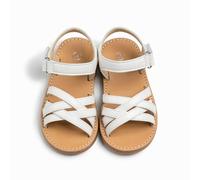 Toddlers Girls Open Toe Sandals Flats Outdoor Sandal with Hook and Loop Closure Lightweight Nonslip Shoes Adjustable Beach Summer Casual Shoe for Holidays Daily Wear Little and Big Kids