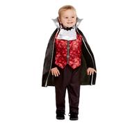 Toddlers Halloween Costume Boys Dracula Vampire Fancy Dress Outfit Age 1-4