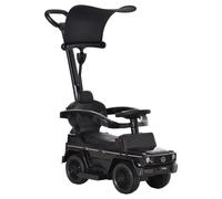 Toddlers Ride on Kids Mercedes Benz G350 Car Push Along Stroller Black