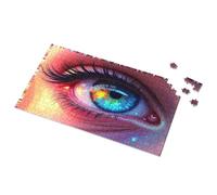 Toddlers Toys Colorful Eye: A Vision Of Rainbow Picture Puzzle 1000 Piece Puzzles Easter Gifts For Adults(300PCS)