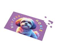 Toddlers Toys Colorful Pup: A Whiskered Wonder Picture Puzzle Toys & Games Outfoxed Game For Kids(300PCS)