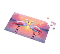Toddlers Toys Flamingos In Love At Sunset Picture Puzzle Toys & Games Outfoxed Game For Kids(1000PCS)