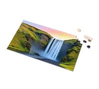 Toddlers Toys Nature'S Majesty: A Majestic Waterfall In The Wild Picture Puzzle 1000 Piece Puzzles Easter Gifts For Adults(300PCS)