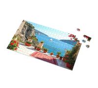 Toddlers Toys Seaside Retreat With Stunning Views Picture Puzzle Jigsaw Puzzles 500 Pieces(300PCS)