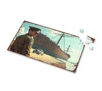 Toddlers Toys Warrior On The Beach: A Timeless Encounter With History Picture Puzzle Toddler Puzzles Ages 2-4 Toddler Toys(500PCS)