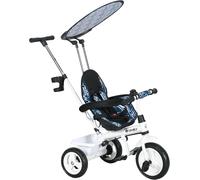 Toddlers Tricycle 6 in 1 Kids Buggy Stroller Removable Handle Canopy 1.5+ yrs