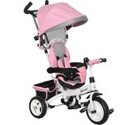 Toddlers Trike Stroller 6 in 1 Childrens Pushchair Parent Handle Pedals Canopy