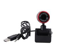 Toddmomy 1.3mp Computer Webcam with USB Microphone, High Resolution Cmos Sensor, USB 2.0 Charging, Abs Material, Flexible Design for PC and Laptop Video Calling