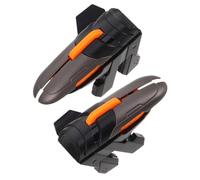 Toddmomy 1 Pair Mobile Gaming Triggers Controller for Phone - Six-Finger Auxiliary Gamepad Physical Press Buttons for FPS Shooter Mobile Game Accessories