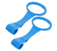 Toddmomy 1 Pair Portable Infant Pull up Rings for Baby Crib with Smooth Rounded Edges, Made of Sturdy PP Material, Lightweight and Easy to Use, for Traveling and Walking Exercise