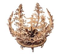 Toddmomy 1 PC Wooden Puzzle Creative Flower Design Engaging Three Dimensional Puzzle for Teens Adults for Home Decoration Skill Development Made From Safe Basswood