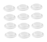 Toddmomy 1 Set 12pcs Sealant Disc Leak Milk with Practical White Accessories Cup Collection Lids Bottles Wide Compatible Storage Mouth Leak-Proof for Discs Proof Caps Rings Baby Bottle Use