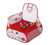 Toddmomy 1 Set Ball Pit with Basketball Hoops Foldable Ocean Ball Pool for Indoor Play Tent Design Included for Imagination and Coordination Development