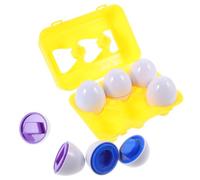 Toddmomy 1 Set Color Shape Cognition Set Early Education Twisting Egg Plaything for Safe Learning Tool for Birthdays Daily Fun
