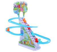 Toddmomy 1 Set Dinosaur Slide Climbing Stairs Electric Track for Fun Indoor Activity for Safe Design Engages Brain Thinking Spatial