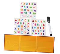 Toddmomy 1 Set DIY Alphabet and Number Puzzle Learning Kit Educational for Promotes Word Spelling Math Skills for Early Education Activities