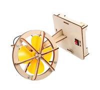 Toddmomy 1 Set DIY Assembly Science Project Kit Building Craft Fan Model for Educational Science Experiment Hands Learning Experience