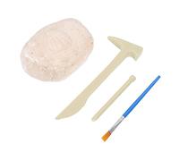 Toddmomy 1 Set DIY Bracelet Making Excavation Gemstone Dig Kit for Educational Geology Playset Creative Imagination Learning Activity