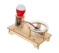 Toddmomy 1 Set DIY Science Technology Kit Brine Electronic Conduction Experiment for School Physics Experiment Kits Hands Learning Tool Easy to Assemble Encourages Creativity and Innovation