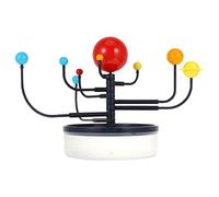 Toddmomy 1 Set DIY Solar System Model Kit Educational Planetary for Eight Classical Planets Assembly with Sun Jupiter Saturn Uranus Neptune Fun Learning Activity