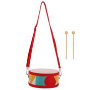 Toddmomy 1 Set Drum Set Double Sided Drum Teaching Aid for Musical for Early Education Safe Easy to Use Enhances Coordination Motor Skills for Kindergarten School Activities