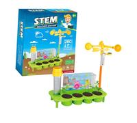 Toddmomy 1 Set Ecological Planting Meteorological Monitoring Engaging Educational Weather Observation for Design to Enhance Cognitive Skills and for Nature