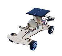 Toddmomy 1 Set Educational Solar Energy DIY Vehicle Assemble Your Own Solar Powered Car for Safe Construction for Development Parent Activity