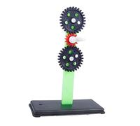 Toddmomy 1 Set Gear Group Experimental Apparatus for Physics Education Includes Large Medium Small Gears Teaching Tool for Classroom and Lab Space Saving Design Random Colors Random Color