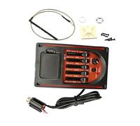 Toddmomy 1 Set Guitar Pickup Equalizer Device Advanced Sound Tuning for Acoustic Electric Instruments Versatile Eq Control Kit with Multiple Sound Modes for Enhanced Performance