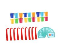 Toddmomy 1 Set Interactive Cups Educational Fun Stacking Game for Engaging Social Skill Development and Creative Design for Hand Eye Coordination and Imagination