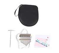 Toddmomy 1 Set Kalimba Thumb Piano Note Portable Music Instrument with Chic Star Design for Beginners Fun for Adults Lightweight and Easy to Carry
