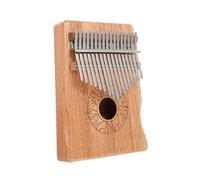 Toddmomy 1 Set Key Kalimba Thumb Piano for Beginners Wood Color Finger Musical Instrument for Learning Practicing Sound Great Idea