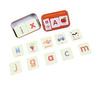 Toddmomy 1 Set Literacy Puzzle Board Creative Educational for Boys and Early Learning Letter Recognition Cards Safe Material for Cognitive Development Birthday