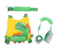 Toddmomy 1 Set Lost Safety Harness with Leash Cartoon Dinosaur Design for Breathable Walking Strap for Parks and Supermarkets Ensures Safety and Independence