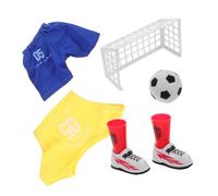 Toddmomy 1 Set Miniature Finger Soccer Set Interactive Table Soccer Game for Portable Plaything with Realistic Field and Players Enhances Athletic Skills and Teamwork for Desktop Fun