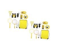 Toddmomy 1 Set Outdoor Exploration Kit for Insect Viewer Magnifier Set Science Observer for Bug Hunting and Nature Exploration Educational Outdoor Plaything Yellow