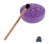 Toddmomy 1 Set Portable Mini Steel Tongue Drum Notes Percussion Instrument for Compact Lightweight for Outdoor Fun Beginner Friendly Music Experience