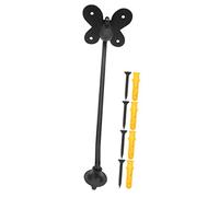 Toddmomy 1 Set Wall Hanging Frame Support Stand Cymbal Part Holder for Cymbals Plate Drum Replacement Cymbal Rack Percussion Instrument Part Arm Racks Percussion Accessories Iron Black