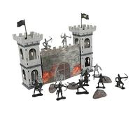 Toddmomy 1 Set War Soldier Figures for Castle Model Playset for Sand Table Decor Engaging Educational for Imaginative Play and Parent Interaction