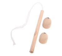 Toddmomy 1 Set Wooden Gyro Traditional Spinning Retro for Creative Play for Cultivating Hands Skills Design for Happy Childhood