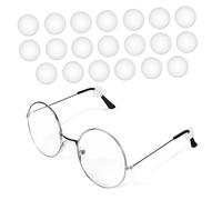 Toddmomy 10 Pairs Silicone Glasses Ear Hooks Anti-slip Ear Grips Cushions with Ball Design Comfortable Elastic Eyeglass Temple Tips to Keep Glasses Secure and Prevent Slipping for Daily