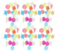 Toddmomy 1000pcs Luminous Pebbles 1.5CM Glow in The Dark Aquarium Decor Rocks Fish Tank Landscaping Stones Glowing Garden Pebbles Shell Glow Stones